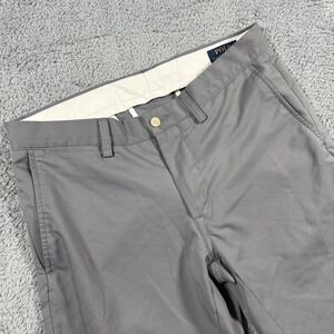 Polo Ralph Lauren Slim Fit Pants Mens 32x30 Grey Performance Polyester Golf